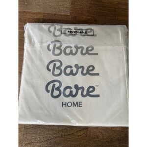 Bare Home Organic Cotton Percale Full/Queen Duvet Cover